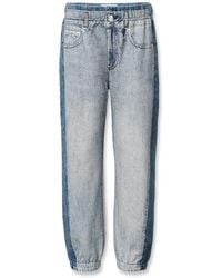 Rag & Bone - Kids' Mini Rb Miramar Two-Tone Faux Denim Joggers - Lyst