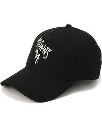 AllSaints - Spray Logo Embroidered Baseball Cap - Lyst