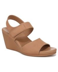 Naturalizer - Imani Slingback Platform Wedge Sandal - Lyst