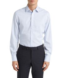 Charles Tyrwhitt - Slim Fit Non-iron Stripe Twill Dress Shirt - Lyst
