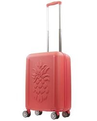 Tommy Bahama - 22.5 Hard-Sided 3D Pineapple Luggage With Drawstring Bag - Lyst