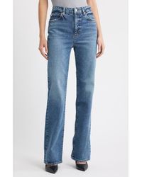 FRAME - The Arrow High Waist Relaxed Bootcut Jeans - Lyst