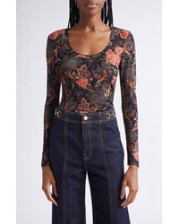 Ulla Johnson - Aris Long Sleeve Knit Top - Lyst