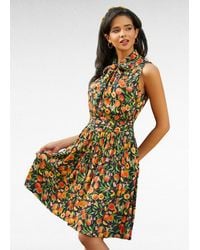 ModCloth - Pretty Tied Up Bow Neck Dress - Lyst