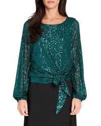 Tahari - Sequin Top - Lyst