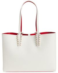 Christian Louboutin - Small Cabata Soft Leather Tote - Lyst