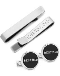 Cufflinks Inc. - Father's Day Cuff Links & Tie Bar Gift Set - Lyst