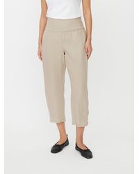 Masai - Mapenna Cropped Linen Trousers - Lyst