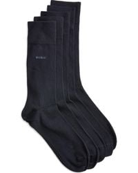 BOSS - 5-Pack Crew Socks - Lyst