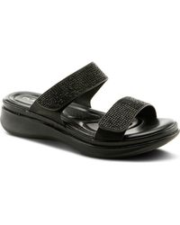 Flexus by Spring Step - Bling Slide Sandal - Lyst