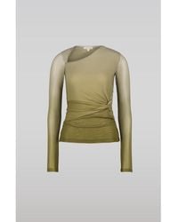 Saemdi - Gradient Mesh Top - Lyst