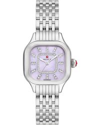 Michele - meggie Diamond Dial Bracelet Watch - Lyst