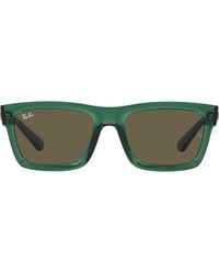 Ray-Ban - Warren 57Mm Rectangular Sunglasses - Lyst