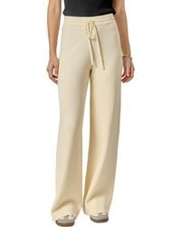 English Factory - Rib Drawstring Waist Knit Pants - Lyst