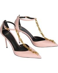 Balmain - Sync Leather Stilettos With Pointed Toe - Lyst