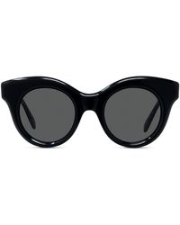 Loewe - Curvy 49mm Small Round Sunglasses - Lyst