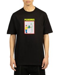 Pleasures - Gift Oversize Graphic T-shirt - Lyst