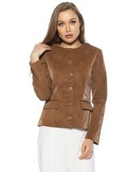 Alexia Admor - Brivan Crewneck Classic Blazer - Lyst