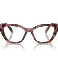Prada - 53Mm Cat Eye Optical Glasses - Lyst