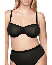 CUUP - The Balconette Mesh Underwire Bra - Lyst