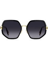 Marc Jacobs - 58mm Gradient Angular Sunglasses - Lyst