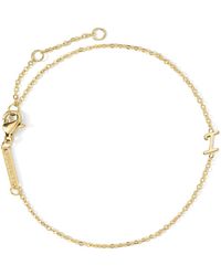 D.Louise - Initial Chain Bracelet - Lyst