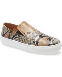 aquatalia slip on sneakers