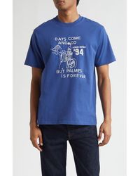 Palmes - Forever Embroidered T-Shirt - Lyst