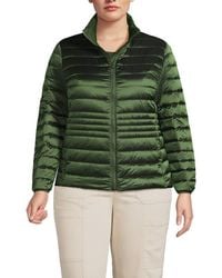 Lands' End - Wanderweight Ultralight Packable Down Jacket - Lyst