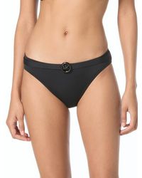 MICHAEL Michael Kors - Bubble Logo Ring Bikini Swim Bottom - Lyst