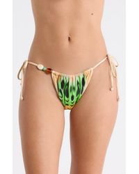 AFRM - Cali Side Ties Bikini Bottoms - Lyst