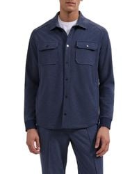 Bugatchi - Soft Touch Snap-Up Shirt - Lyst