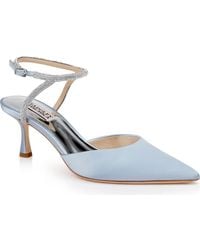 Badgley Mischka - Autumn Pointed Toe Ankle Strap Pump - Lyst
