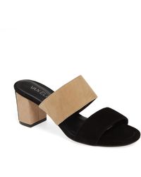 vaneli mayda studded slide sandal