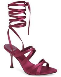 Jeffrey Campbell - Obsessed Ankle Wrap Sandal - Lyst
