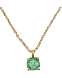 Kate Spade - Little Luxuries Cubic Zirconia Pendant Necklace - Lyst