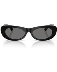 Jimmy Choo - Danny 54Mm Polarized Oval Sunglasses - Lyst