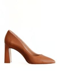 Ally Shoes - Bold Block Heel Pump - Lyst