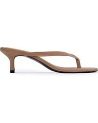 Black Suede Studio - Tash 50 Suede Sandal - Lyst