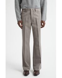 Second Layer - Valluco Pinstripe Wool Pants - Lyst