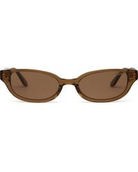 DEZI - Gia Rectangular Gradient Sunglasses - Lyst