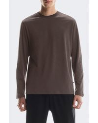 On Shoes - Focus Lg Sleeve Pima Cott Blend T-Shirt - Lyst