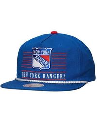 Mitchell & Ness - New York Rangers Ascend Deadstock Snapback Hat - Lyst
