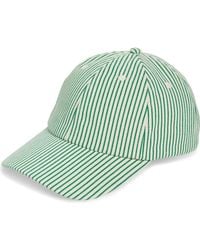 Treasure & Bond - Stripe Baseball Cap - Lyst