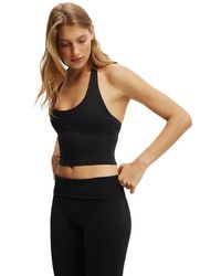 Cotton On - Active Ultra Soft Halter Neck Tank - Lyst
