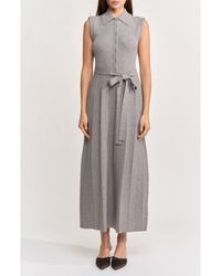 En Saison - Annie Sleeveless Maxi Sweater Dress - Lyst