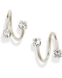 Justine Clenquet - Maxine Crystal Earrings - Lyst