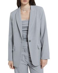 Ottod'Ame - One-Button Pinstriped Jacked - Lyst