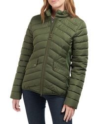 Barbour - Stretch Cavalry Quilted Jacket - Lyst