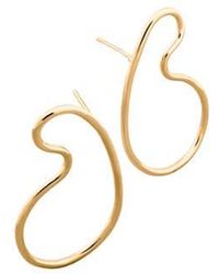 Pieretti - Naty Sculptural Curves Drop Earring - Lyst